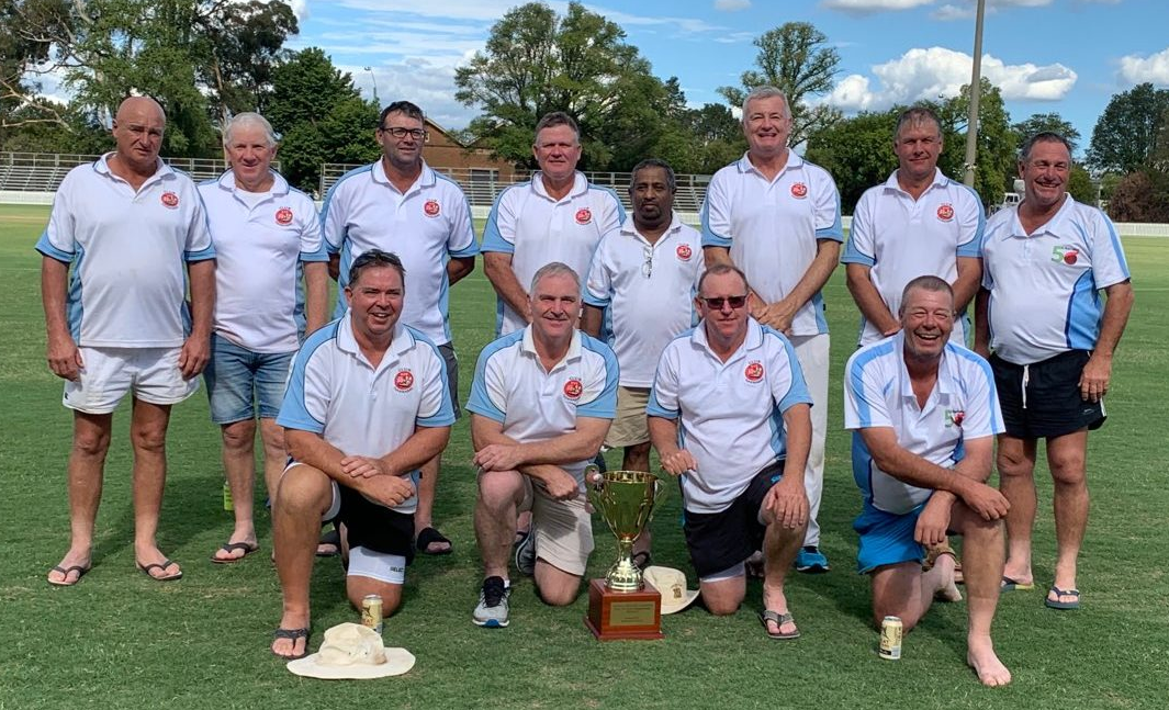 Narrabri District Cricket Association - Cricket NSW Over-50s Division 3 State Champions 2019-20