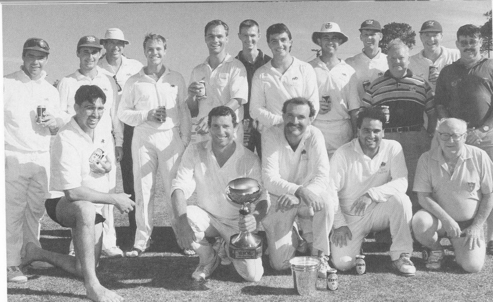 Newcastle Cricket team - NSW Country Resch's Cup Winners 1994