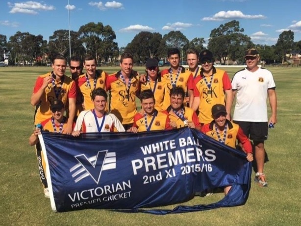 St Kilda Cricket Club 2nd Grade One Day Premiers 2015-16