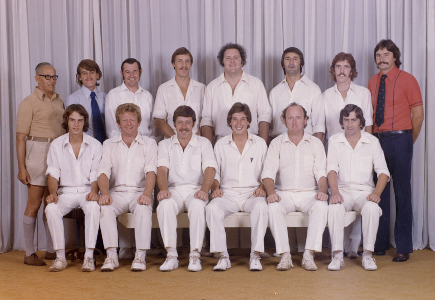 Stockton District Cricket Club First Grade semi finalists 1976-77