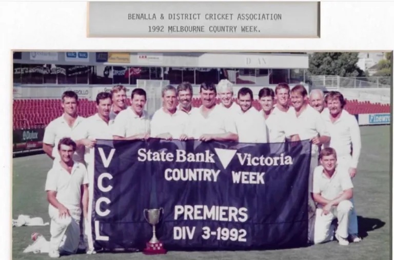 Benalla and District Cricket Association 1992 Melbourne Country Week – Division 3 Premiers