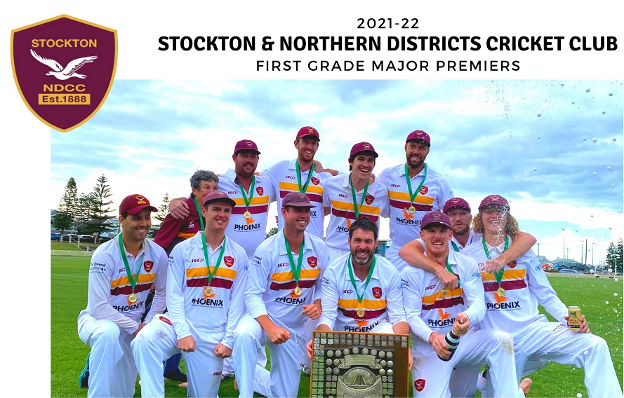 Stockton & Northern Districts Cricket Club First Grade Premiers 2021-22