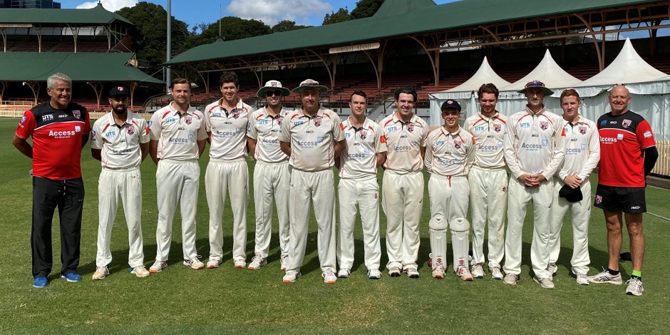 James celebrates his 300th First Grade appearance, at North Sydney Oval in 2019/20