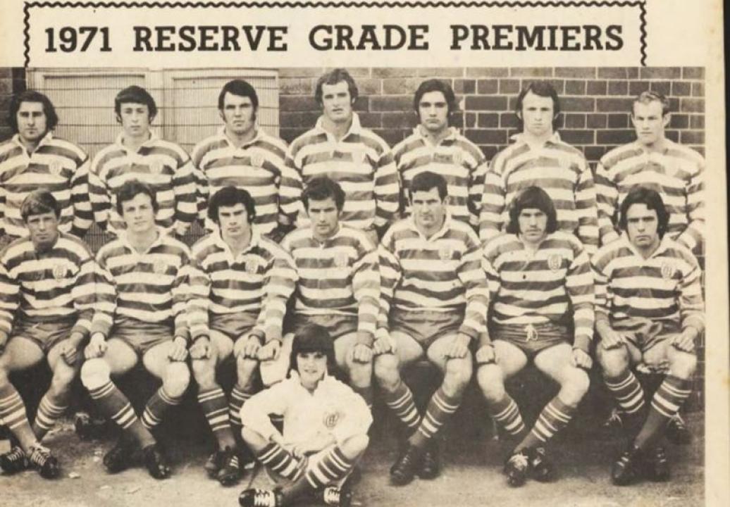 Canterbury Bankstown Rugby League Club - Reserve Grade Premiers 1971