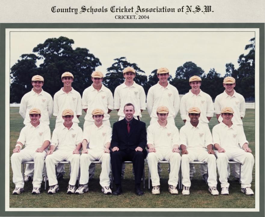 Country Schools Cricket Association of N.S.W. – Cricket 2004