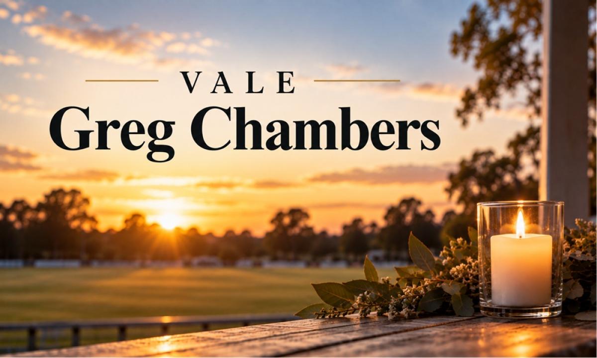 Vale Greg Chambers - my opening batting partner