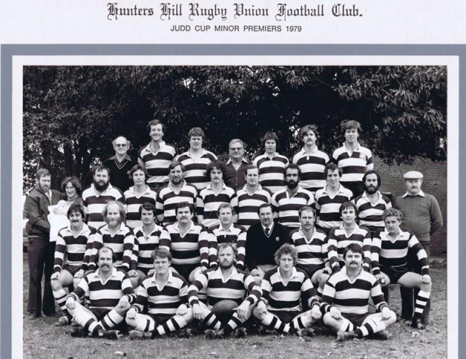 Hunters Hill Rugby Union Football Club, Judd Cup Minor Premiers 1979