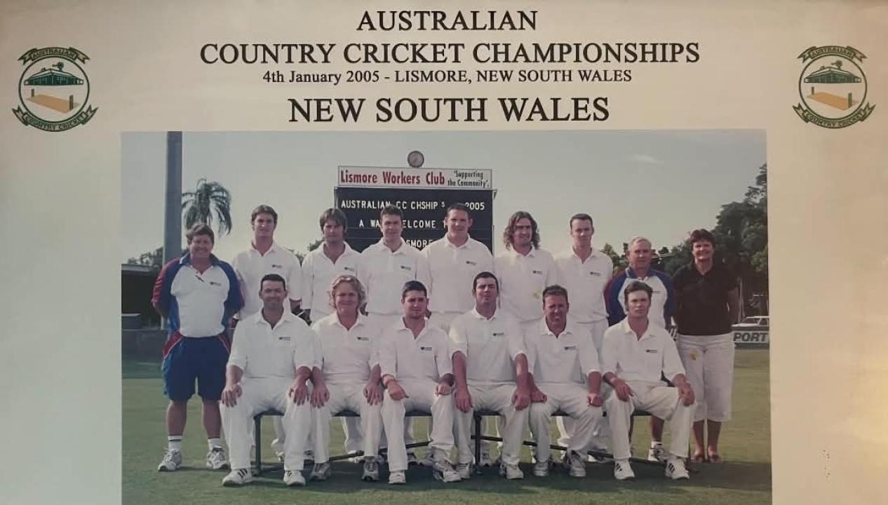 New South Wales Country Cricket team - 2005 Australian Country Cricket Championships in Lismore
