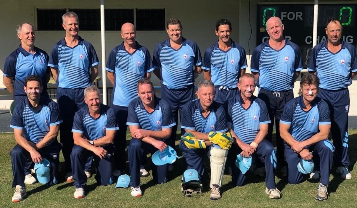 NSW Over 50s cricket team defeated Victoria Over 50s cricket team - 2 nil in Brisbane