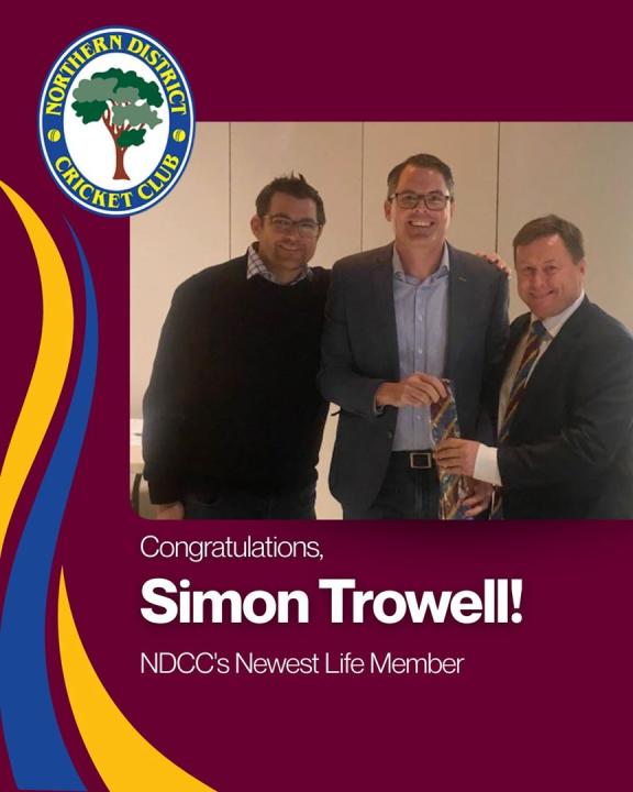 Simon Trowell Life Member