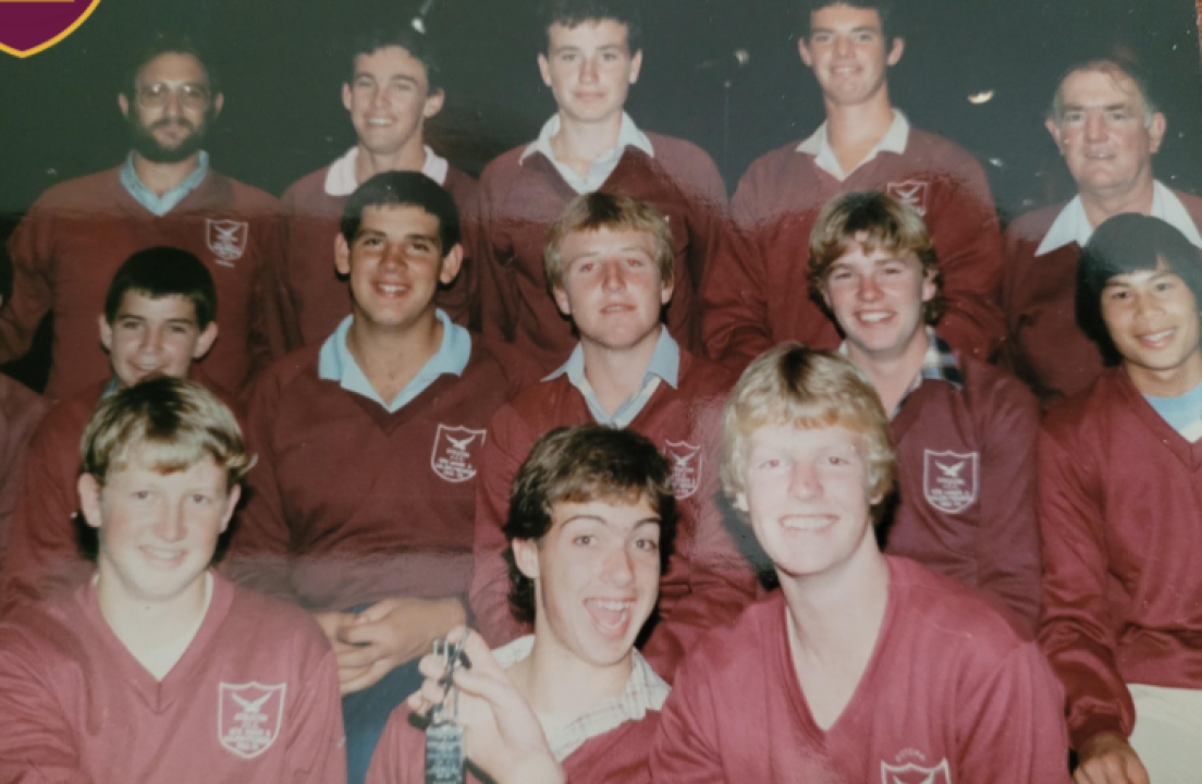 Stockton Junior Cricket Club Under 16's 1984-85 Team Photo