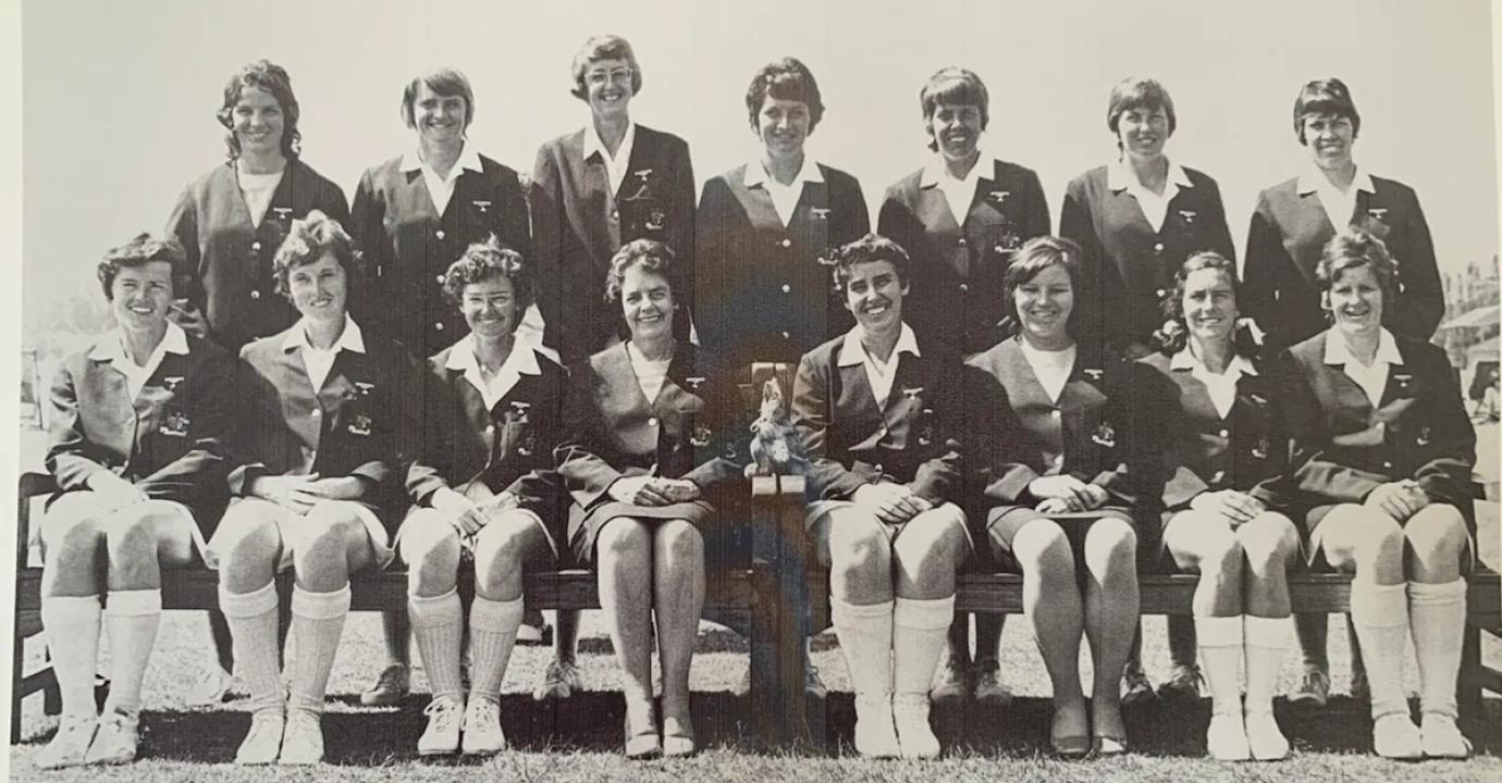 Australian Womens 1973 World Cup cricket team 
