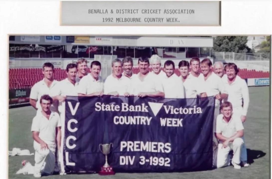 Benalla and District Cricket Association 1992 Melbourne Country Week – Division 3 Premiers