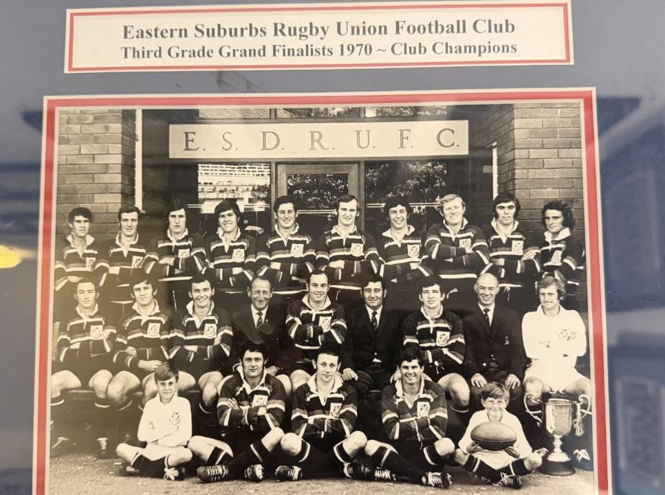 Eastern Suburbs Rugby Union Football Club – Third Grade Grand Finalists 1970 – Club Champions
