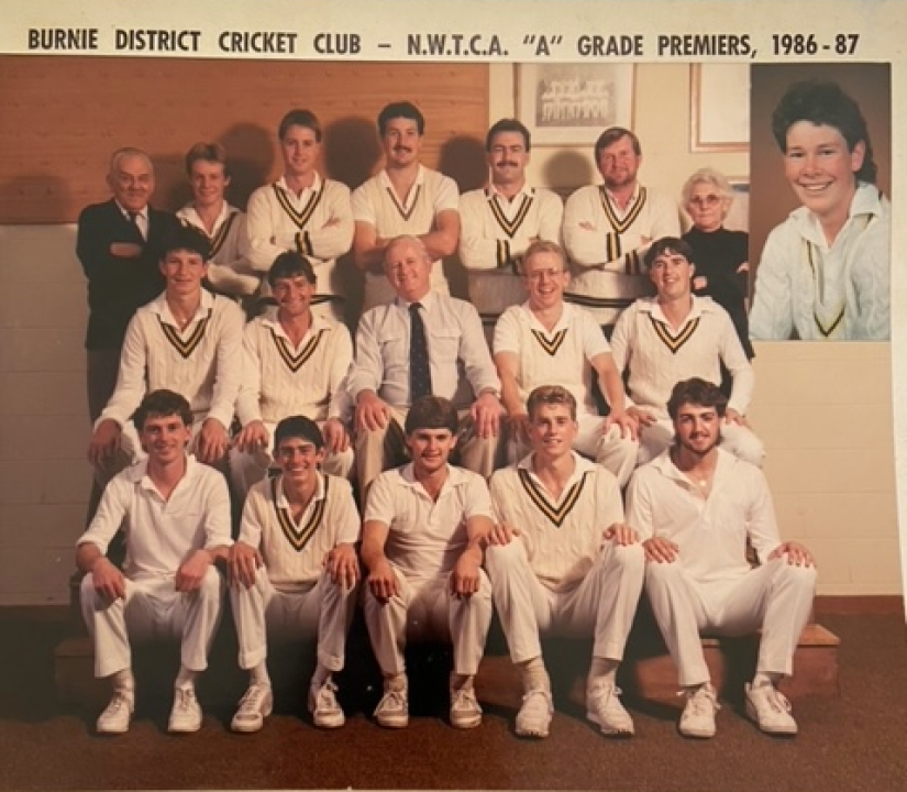 Burnie District Cricket Club NWTCA A Grade Premiers 1986/87