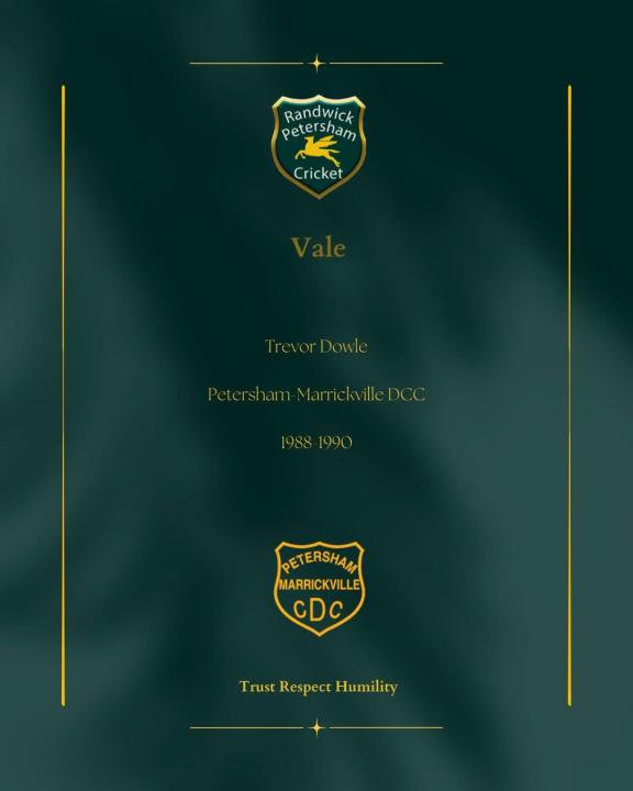 Vale Trevor Dowle 