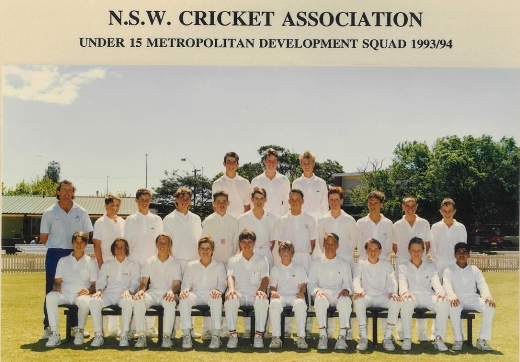 N.S.W. Cricket Association – Under 15 Metropolitan Development Squad 1993-94